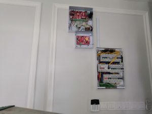 Security Alarm  Syetem Connection